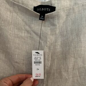 NWT Talbots linen pants